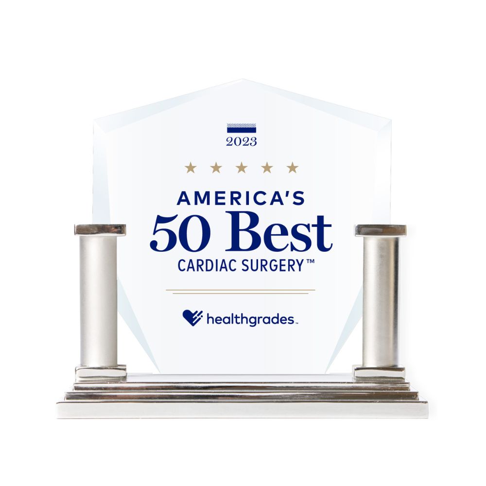 East Alabama Health was recognized by Healthgrades in 2023 as one of America's 50 Best Cardiac Surgery hospitals. 