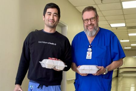 Photo from EAMC-Lanier during an employee appreciation event.