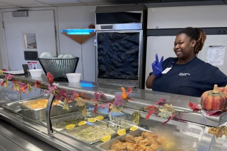 Photo from EAMC-Lanier during an employee appreciation event.