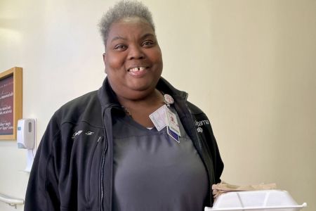 Photo from EAMC-Lanier during an employee appreciation event.