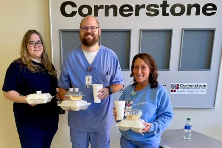 Photo from EAMC-Lanier during an employee appreciation event.