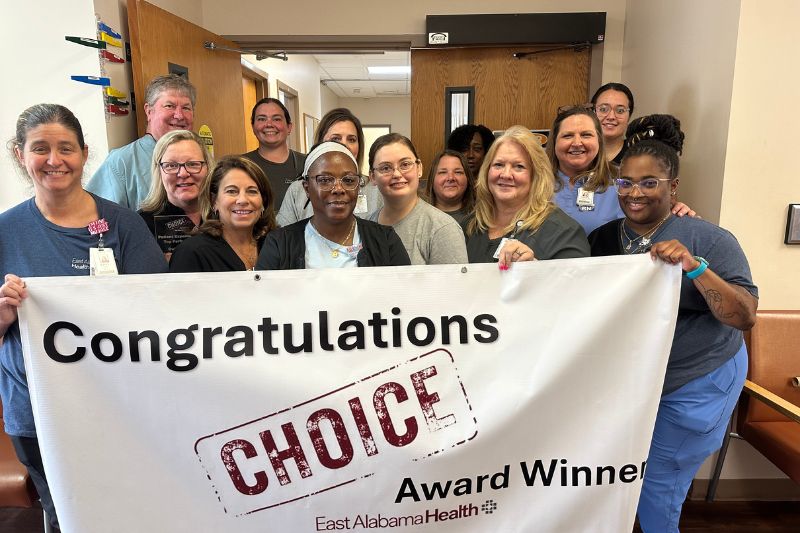 Wound Treatment Center staff at EAMC