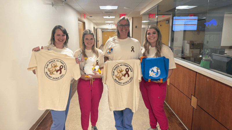 Child life specialists at East Alabama Medical Center.