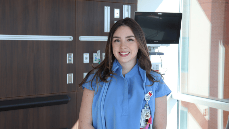 Alyssa Tucker, ICU nurse at East Alabama Medical Center.