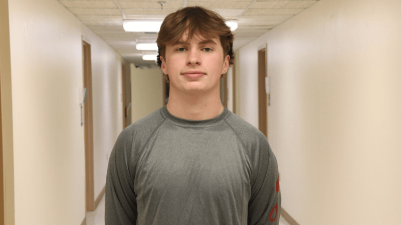 Brodie Whirley, a apprentice at East Alabama Health through the FAME Program.