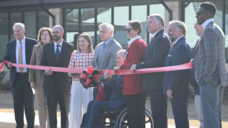 East Alabama Health officials and community partners cut a ribbon at a Grand Opening ceremony for East Alabama Medical Center North. 