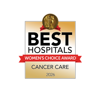 2026 Women's Choice Award Seal for Cancer Care