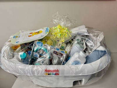 basket with gifts