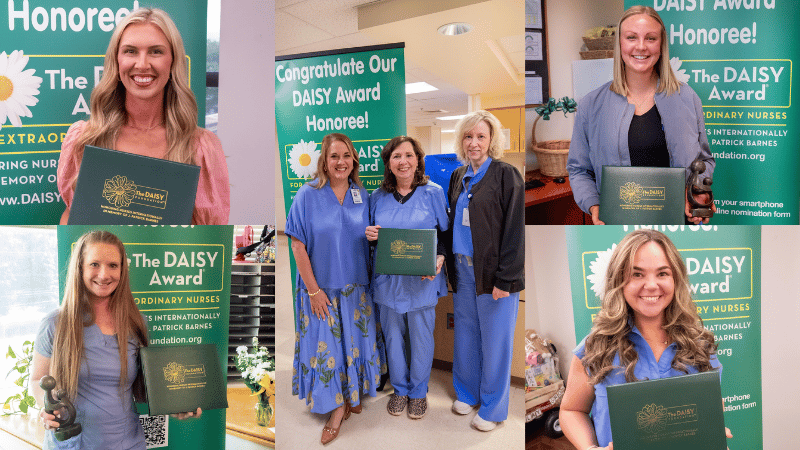 Five EAMC nurses presented with DAISY awards