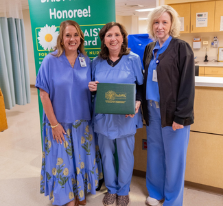 Nelda Bell, a nurse and Daisy Award recipient