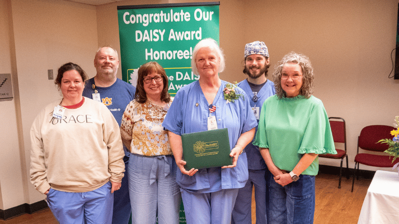 Rose Marie Bryant, DAISY Lifetime Achievement Award recipient and EAMC nurse.