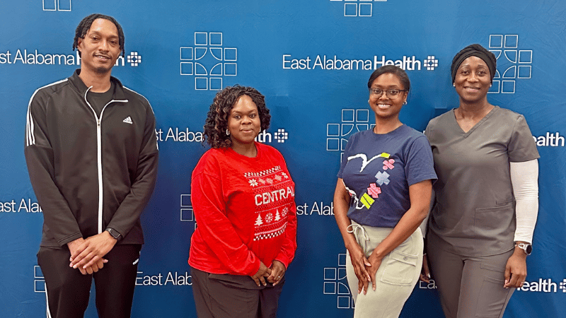 Educators visiting East Alabama Health